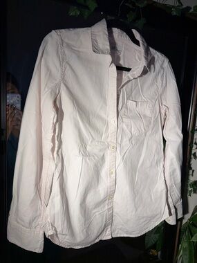 J. Crew Light Blush Button-Down Shirt
